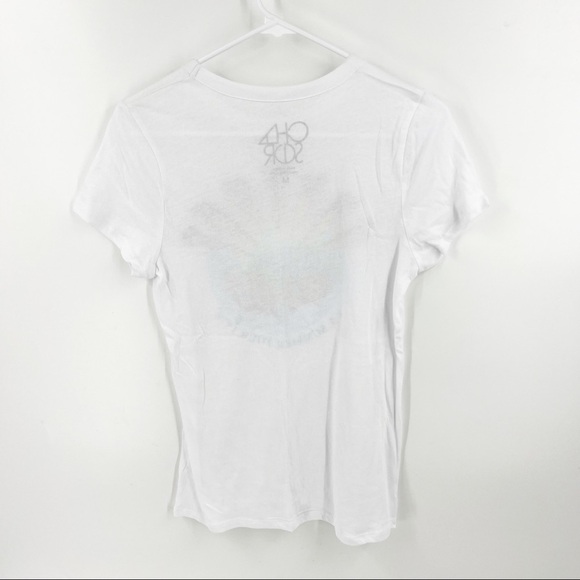 ✅ NWOT CHASER JOURNEY DON'T STOP BELIEVIN' WHITE T-SHIRT SIZE Medium - Picture 6 of 6
